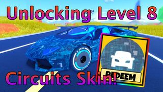 Unlocking Level 8 Circuits Vehicle Skin in Roblox Jailbreak Season 8 & Review!