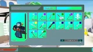 Roblox Arsenal i got ILLUMINA MELEE!!!