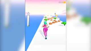 Twerk Race 3D All Levels In iOS & Android Gameplay Walkthrough Update Game Mobile REWACET