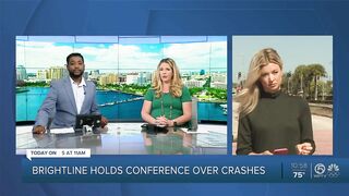 3 Brightline train crashes in 4 days in Palm Beach County