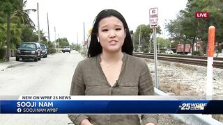 Person in hospital after Brightline train hits vehicle in Lake Worth Beach