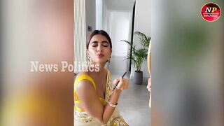 Pooja Hegde Super  Dance In Bikini | Pooja Hegde Latest Video | | News politics