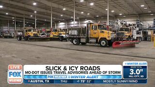 Winter Storm Has Missouri DOT Issue Travel Advisories