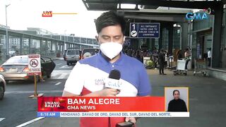 Travel restrictions sa mga paliparan, unti-unti nang lumuluwag | UB