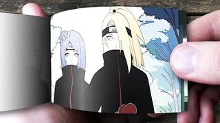 NARUTO ANIME FLIPBOOK - DEIDARA & KONAN (naruto fan animation) / FLIPBOOK