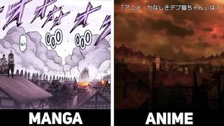 Manga VS Anime - ALL Titans - Attack On Titan Season 4 Part 2