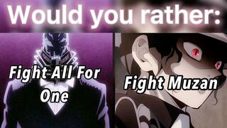 ANIME WOULD YOU RATHER!!