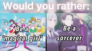 ANIME WOULD YOU RATHER!!