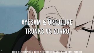 FUTURE TRUNKS VS. LORENOR ZORRO | ANIME RAP BATTLE