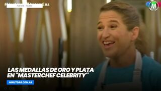 Las medallas de oro y plata en "MasterChef Celebrity"- Minuto Argentina