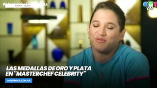 Las medallas de oro y plata en "MasterChef Celebrity"- Minuto Argentina