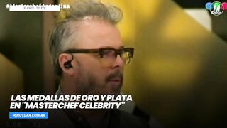 Las medallas de oro y plata en "MasterChef Celebrity"- Minuto Argentina