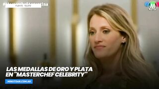 Las medallas de oro y plata en "MasterChef Celebrity"- Minuto Argentina