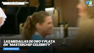 Las medallas de oro y plata en "MasterChef Celebrity"- Minuto Argentina