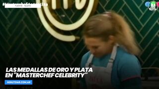 Las medallas de oro y plata en "MasterChef Celebrity"- Minuto Argentina