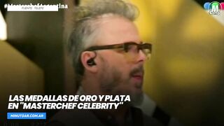 Las medallas de oro y plata en "MasterChef Celebrity"- Minuto Argentina