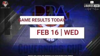 PBA STANDINGS TODAY as of February 16, 2022 | GAME RESULTS TODAY | Tomorrow Games Schedule