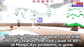 MeepCity is BACK... but Parties are BANNED