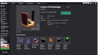 (????EASY) How To Get The Crown Of Knowledge For FREE In Roblox