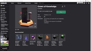 (????EASY) How To Get The Crown Of Knowledge For FREE In Roblox