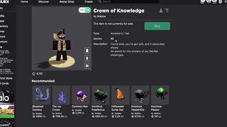 (????EASY) How To Get The Crown Of Knowledge For FREE In Roblox