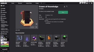 (????EASY) How To Get The Crown Of Knowledge For FREE In Roblox