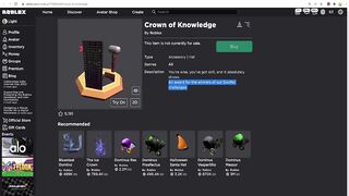 (????EASY) How To Get The Crown Of Knowledge For FREE In Roblox