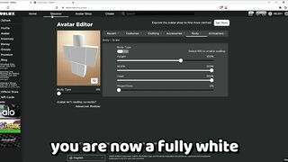 This FREE Avatar Trick Makes You FULLY WHITE in Roblox! (Mind Blowing)