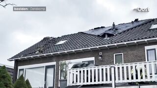 Compilatie: dit is de schade van storm Eunice in Overijssel | RTV Oost