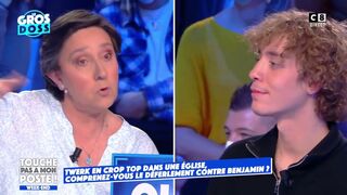 "Vous ne rendez absolument pas service à votre communauté"/ DÉBAT TPMP VIDÉO TWERK CROP TOP ÉGLISE