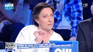 "Vous ne rendez absolument pas service à votre communauté"/ DÉBAT TPMP VIDÉO TWERK CROP TOP ÉGLISE