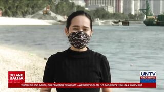 Manila Bay beach, sisikaping magawa ng DENR bago matapos ang termino ni Pangulong Duterte