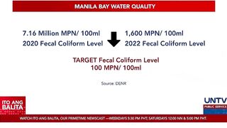 Manila Bay beach, sisikaping magawa ng DENR bago matapos ang termino ni Pangulong Duterte