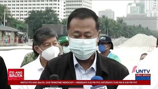 Manila Bay beach, sisikaping magawa ng DENR bago matapos ang termino ni Pangulong Duterte