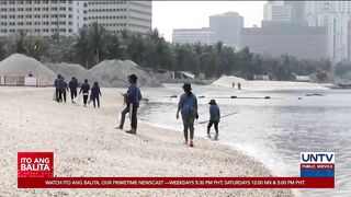 Manila Bay beach, sisikaping magawa ng DENR bago matapos ang termino ni Pangulong Duterte