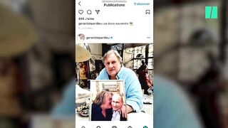 Depardieu s'adresse à Mbappé dans sa 1ère story Instagram