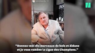 Depardieu s'adresse à Mbappé dans sa 1ère story Instagram