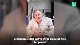 Depardieu s'adresse à Mbappé dans sa 1ère story Instagram