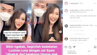 Viral‼️ Lucinta Luna Dipeluk Ustaz Syam SAAT SEDANG LIVE DI INSTAGRAM MILIKNYA❗