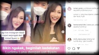 Viral‼️ Lucinta Luna Dipeluk Ustaz Syam SAAT SEDANG LIVE DI INSTAGRAM MILIKNYA❗