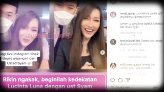 Viral‼️ Lucinta Luna Dipeluk Ustaz Syam SAAT SEDANG LIVE DI INSTAGRAM MILIKNYA❗