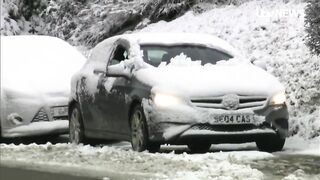 Storm Eunice: 122mph winds recorded as travel disrupted across UK and schools closed | ITV News