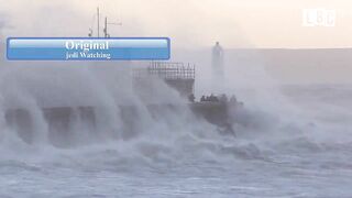 Travel chaos: Flights grounded, trains cancelled and roads closed as Storm Eunice hits