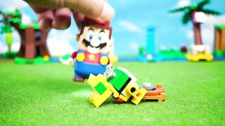 LEGO Super Mario stopmotion anime!「Lego Mecha-Koopa」「レゴマリオ キャラクターパック４　レゴメカクッパ  」
