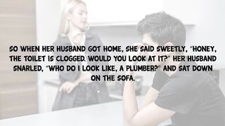 Funny Joke - Wife Could Never Get Her Husband To Do Anything Around The House