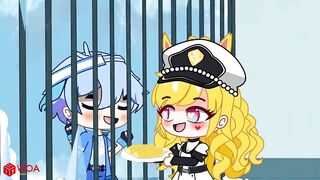 HOT AND COLD IN PRISON! | If My Crush Runs a Prison! Funny Situations in Jail | Gacha | Clap! Snap!