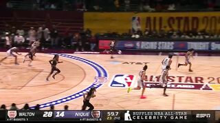 2022 NBA Ruffles All Star Celebrity Game First Half Highlights | February 18 | 2022 All Star Weekend