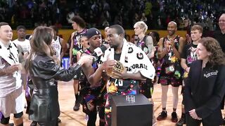 Alex Toussaint Wins MVP Award at 2022 NBA All-Star Celebrity Game