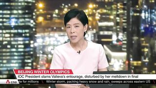 Beijing Winter Games: Bach condemns coach's 'chilling' treatment of Russian skater Kamila Valieva