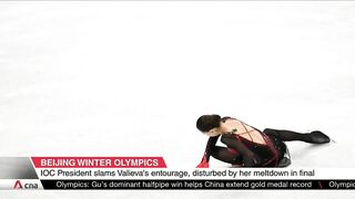 Beijing Winter Games: Bach condemns coach's 'chilling' treatment of Russian skater Kamila Valieva